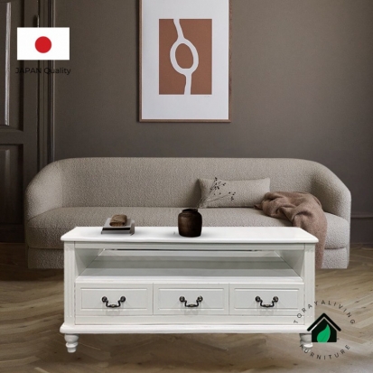 Amelia Centre Table - White