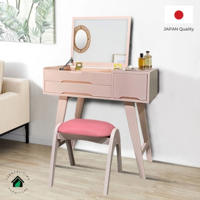 Dressing Table 800 FLN (SET) - Pink